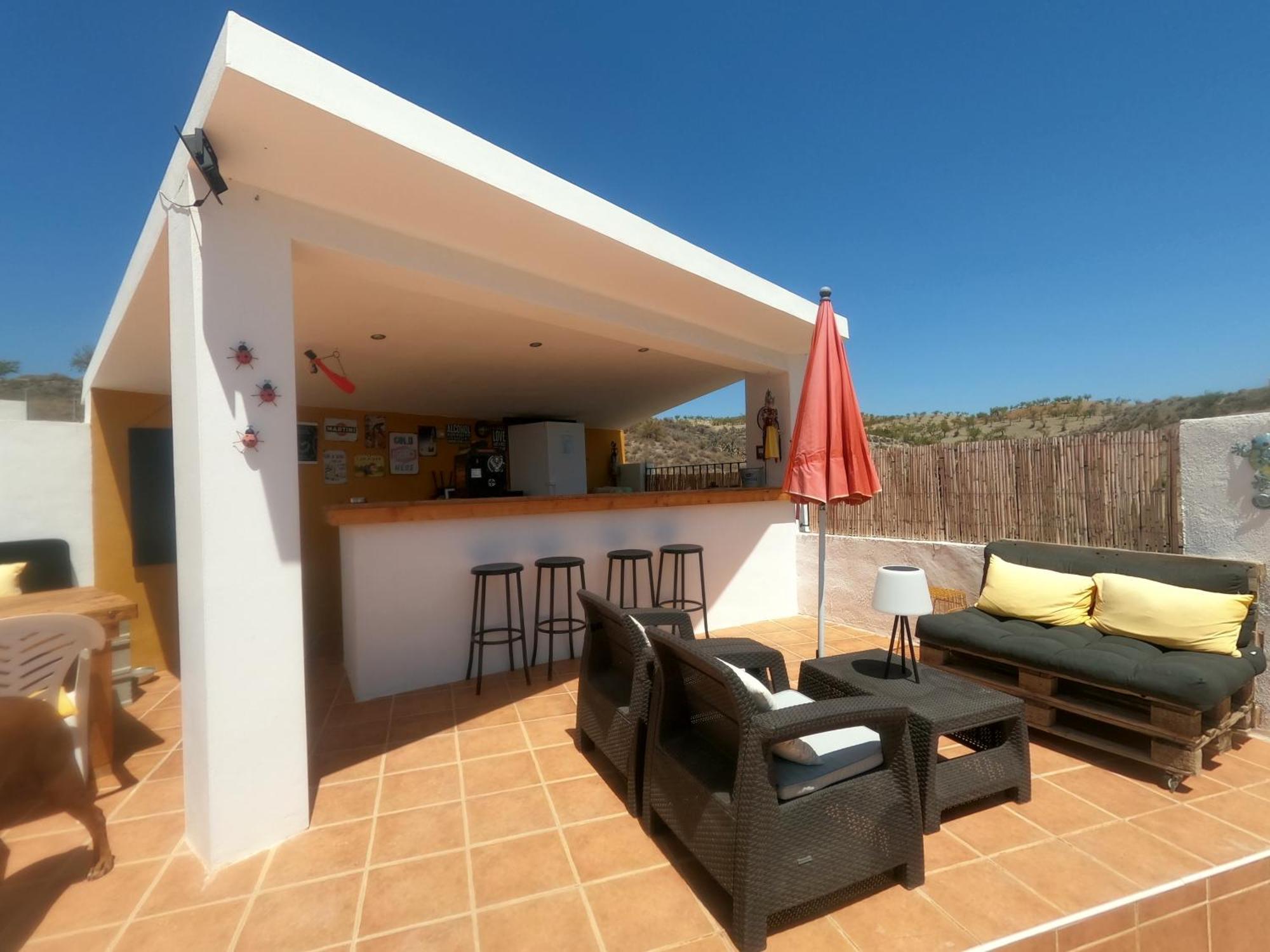 Cortijo Naturista Con Vistas-Clothing Optional Oria Exterior foto